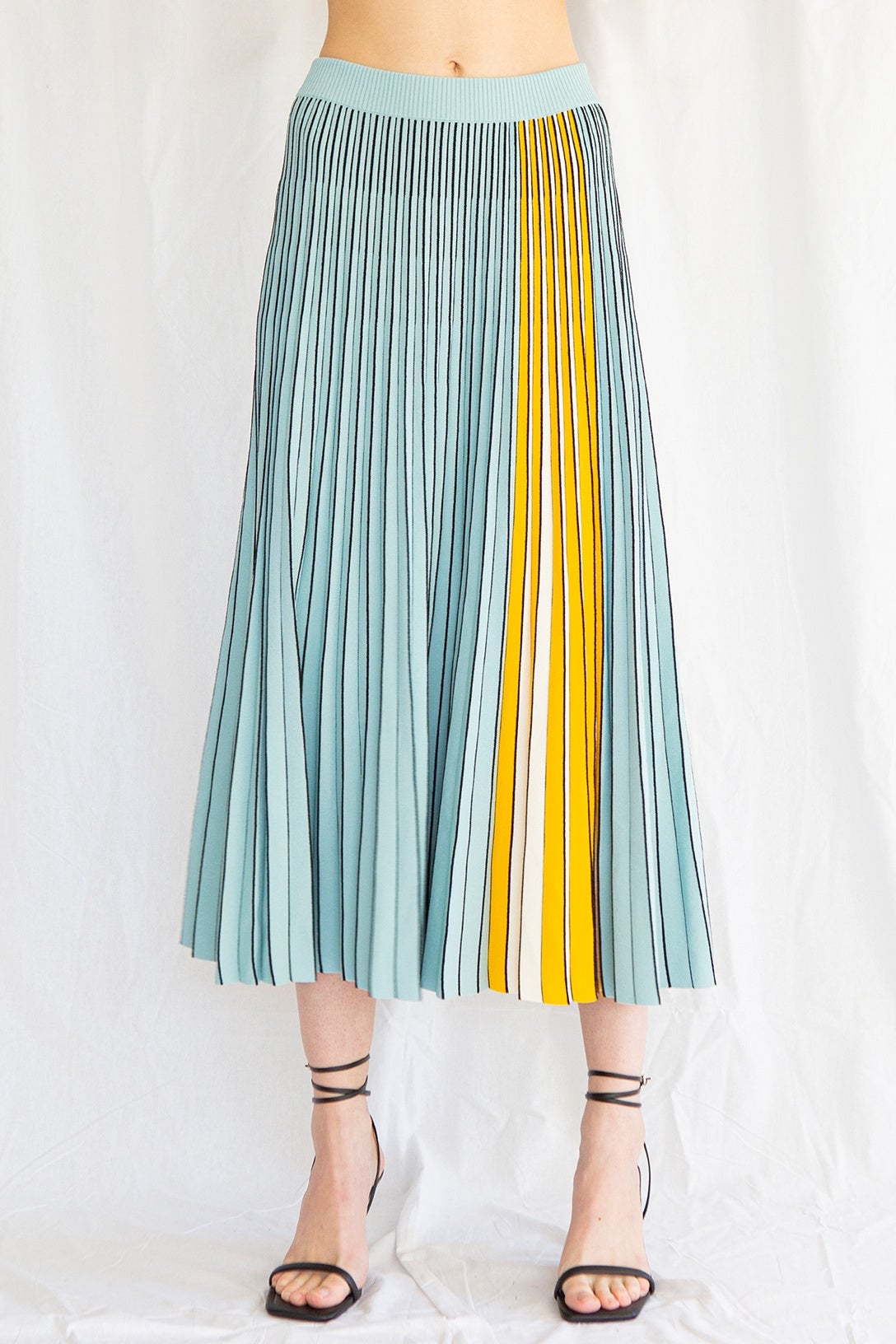 Striped skirt on sale 3d