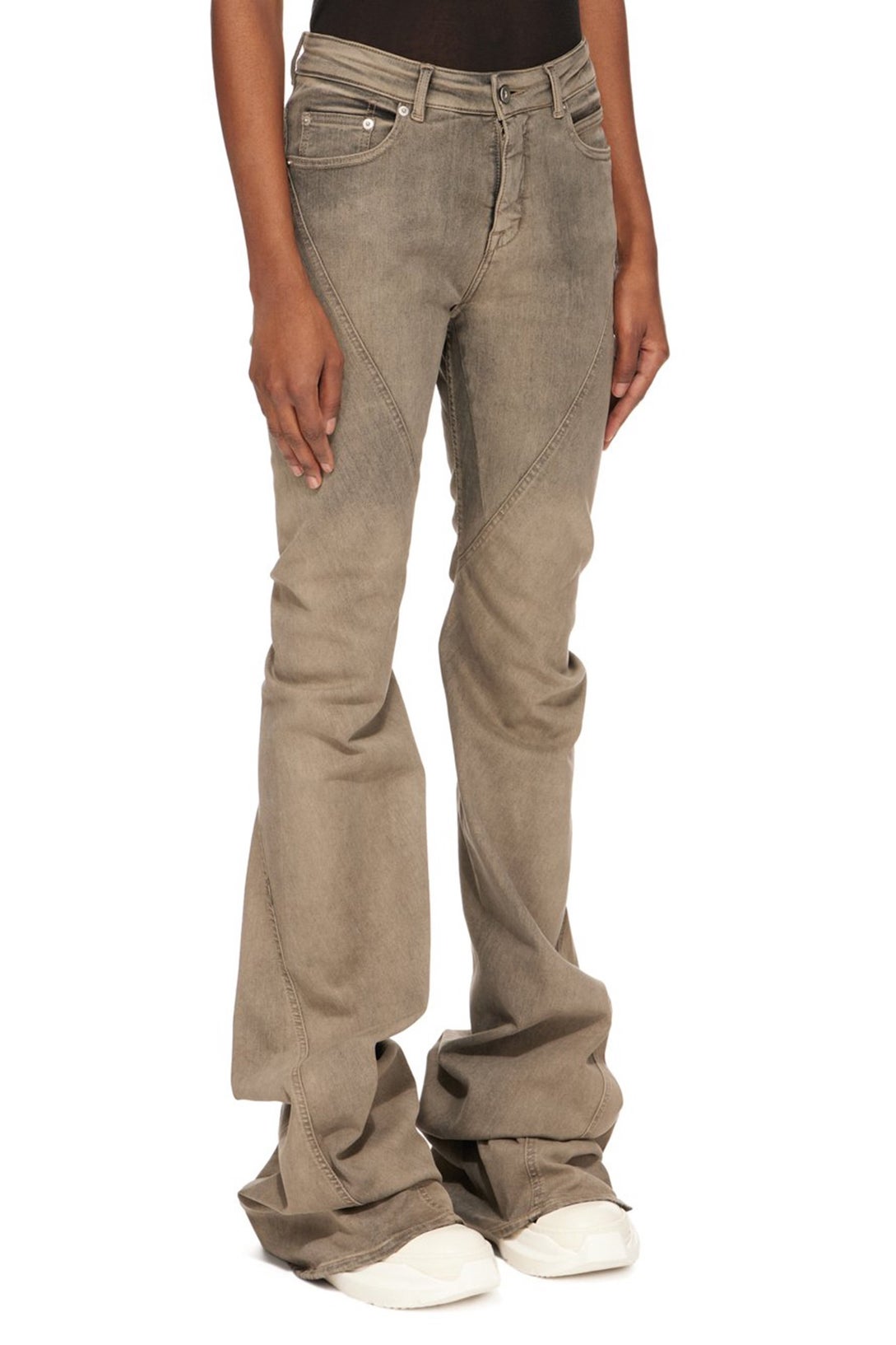 Bias Bootcut Pants - Mineral Pearl in Blue - The Shelter