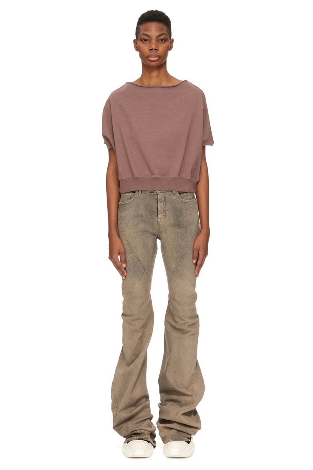 Bias Bootcut Pants - Mineral Pearl in Blue - The Shelter