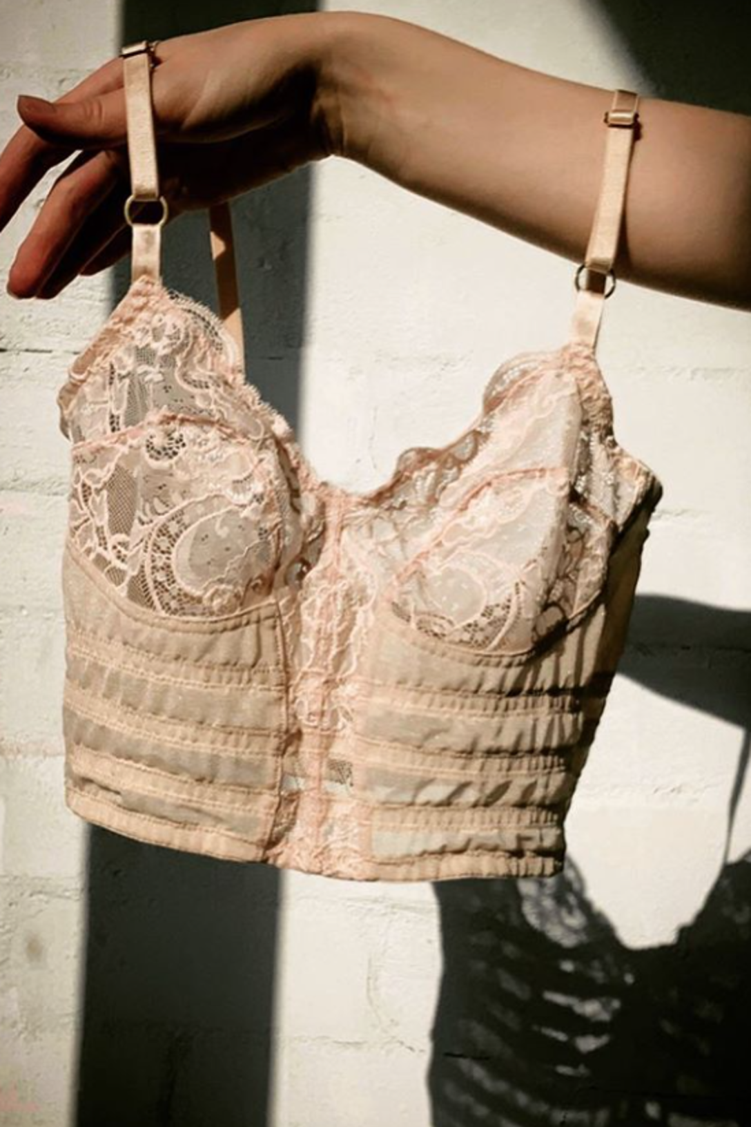 Florian - Lace Softcup Bra - Powder in Beige - The Shelter