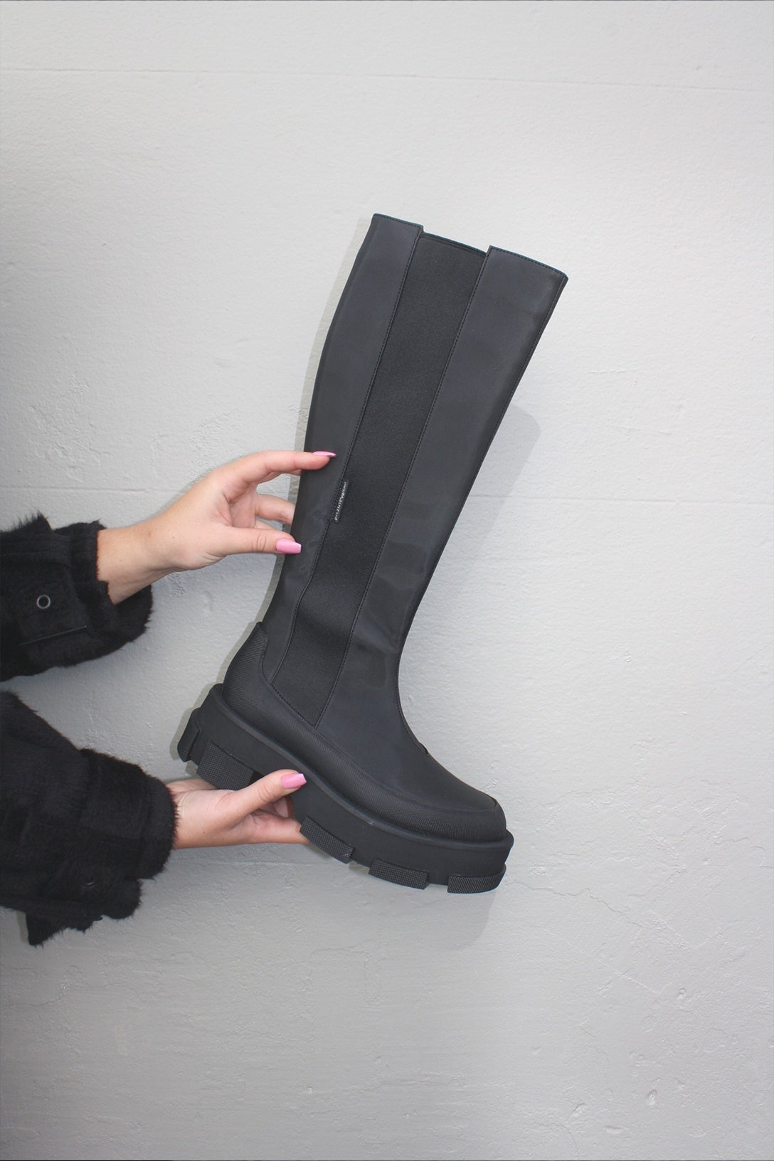 Gao Platform Boot - Black/black in Black - The Shelter