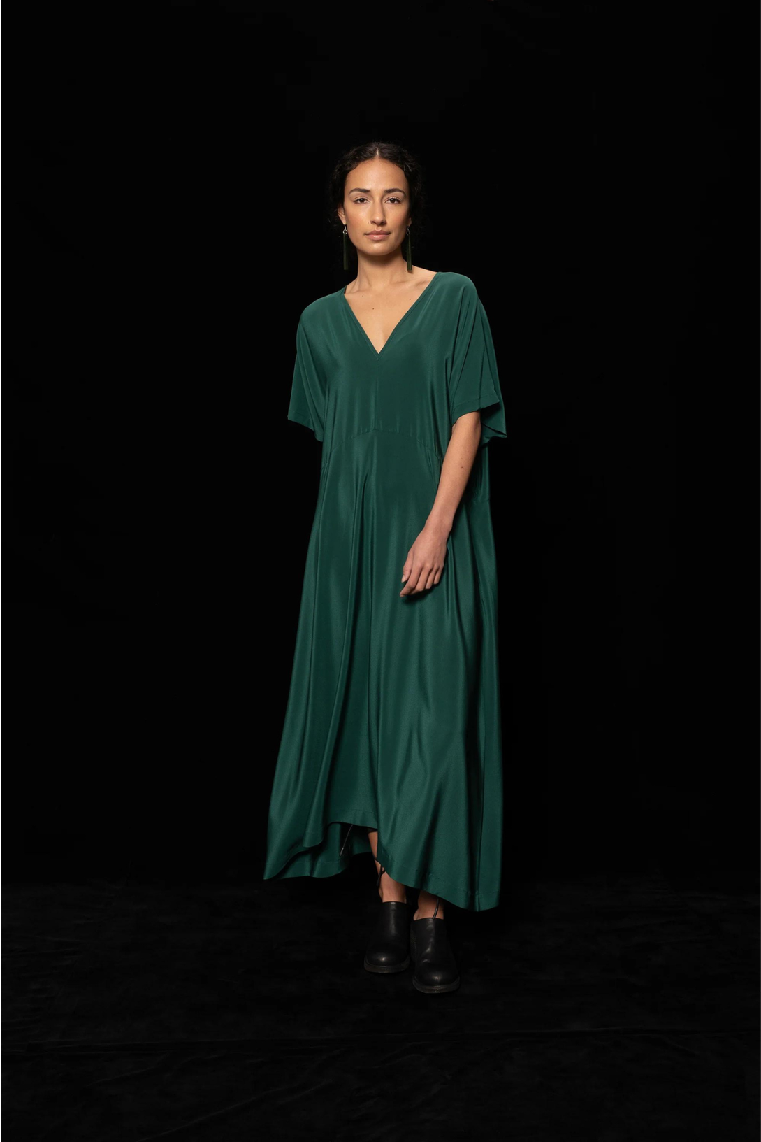 Maarie Dress - Green in Green - The Shelter