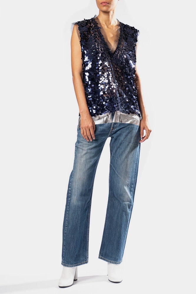 Lutz Huelle ジーンズ SILVER DENIM PANTS デニム シルバー LUTZ HUELLE Lutz Huelle ルッツヒュエル ジーンズ SILVER DENIM