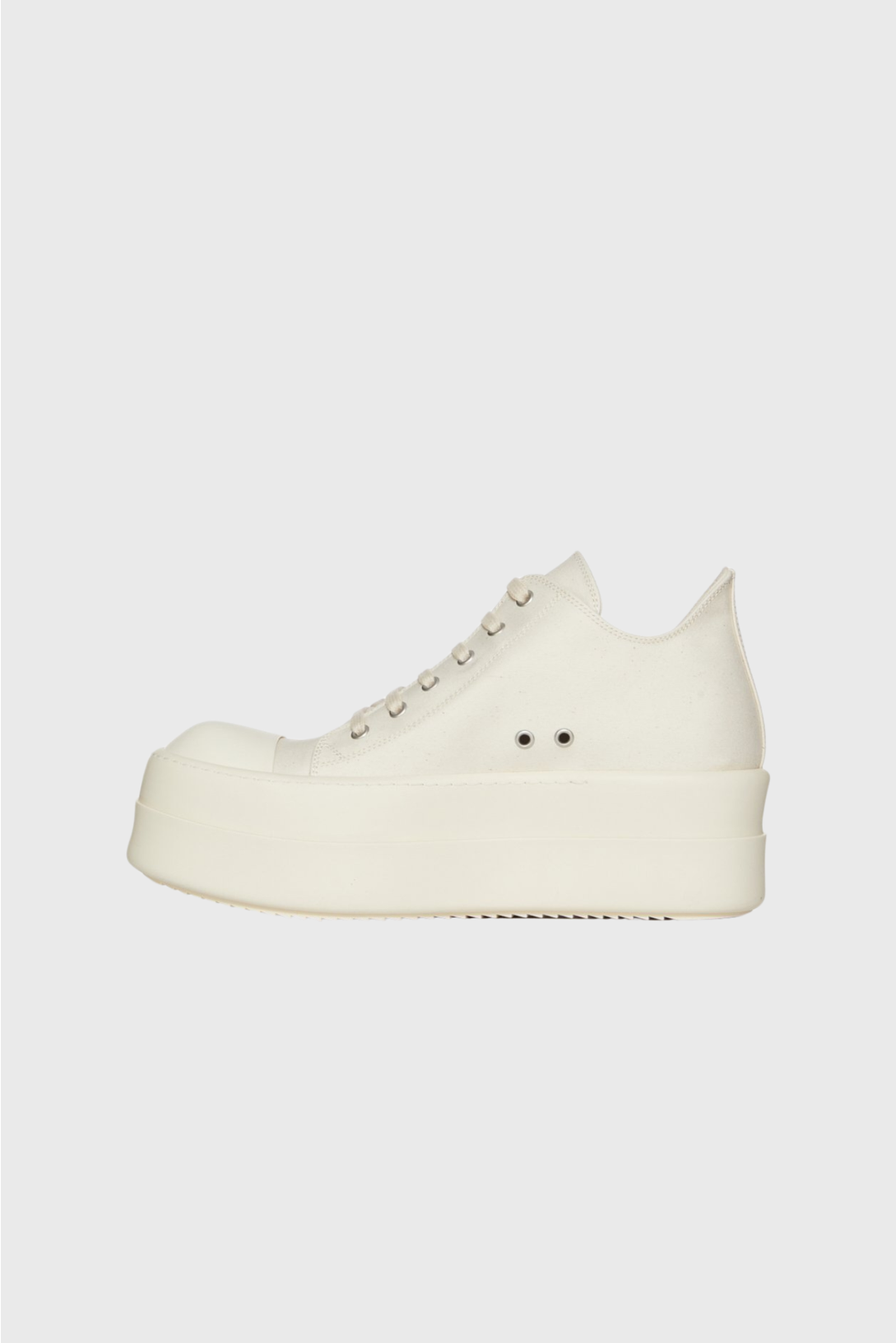 Double Bumper Low Sneaks - Natural / Milk in White - The Shelter Double Bumper Low Sneaks - Natural / Milk in White - The Shelter