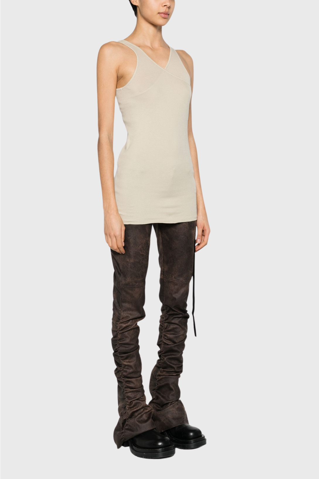 Rick Owens Ziggy Banana Tank Top サイズM Rick Owens Ziggy Banana Tank Top - Pearl | Garmentory
