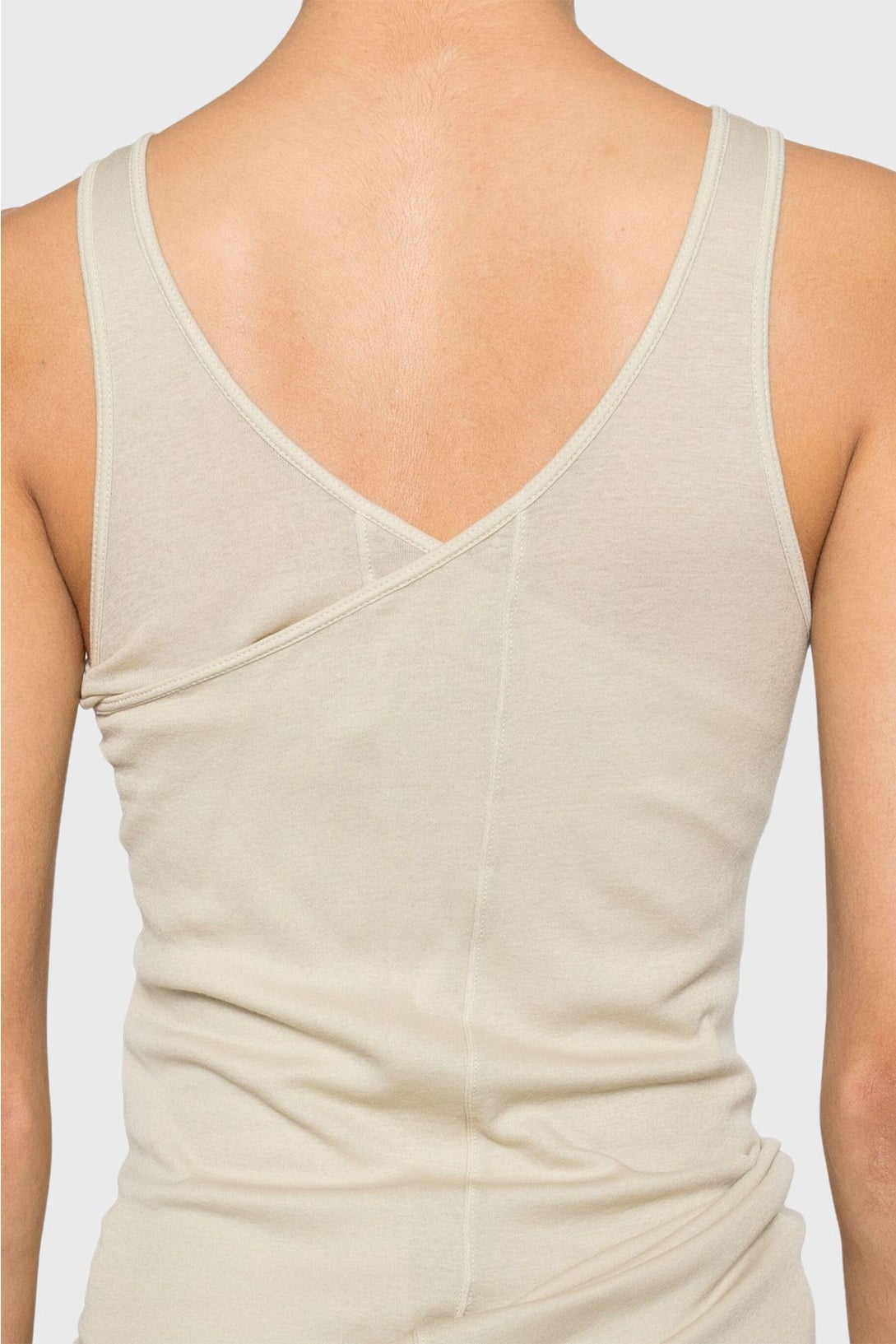 Double Ziggy Banana Tank - Pearl in Beige - The Shelter