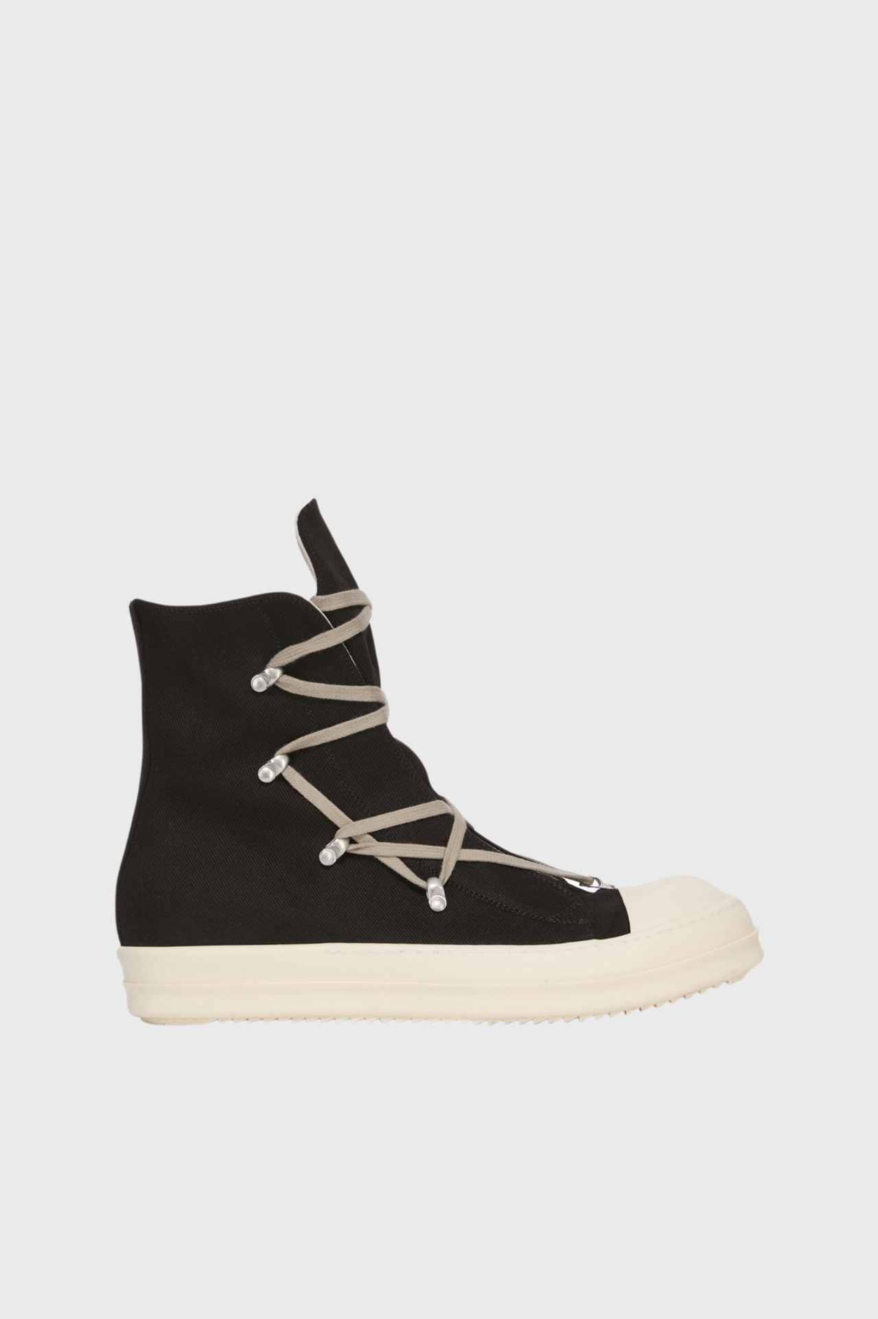 【RICK OWENS】DRKSHDW SS25 HOLLYWOOD HEXA SNEAKS BLACK PEARL rick owens drkshdw hollywood hexa sneaks (black / pearl) | a