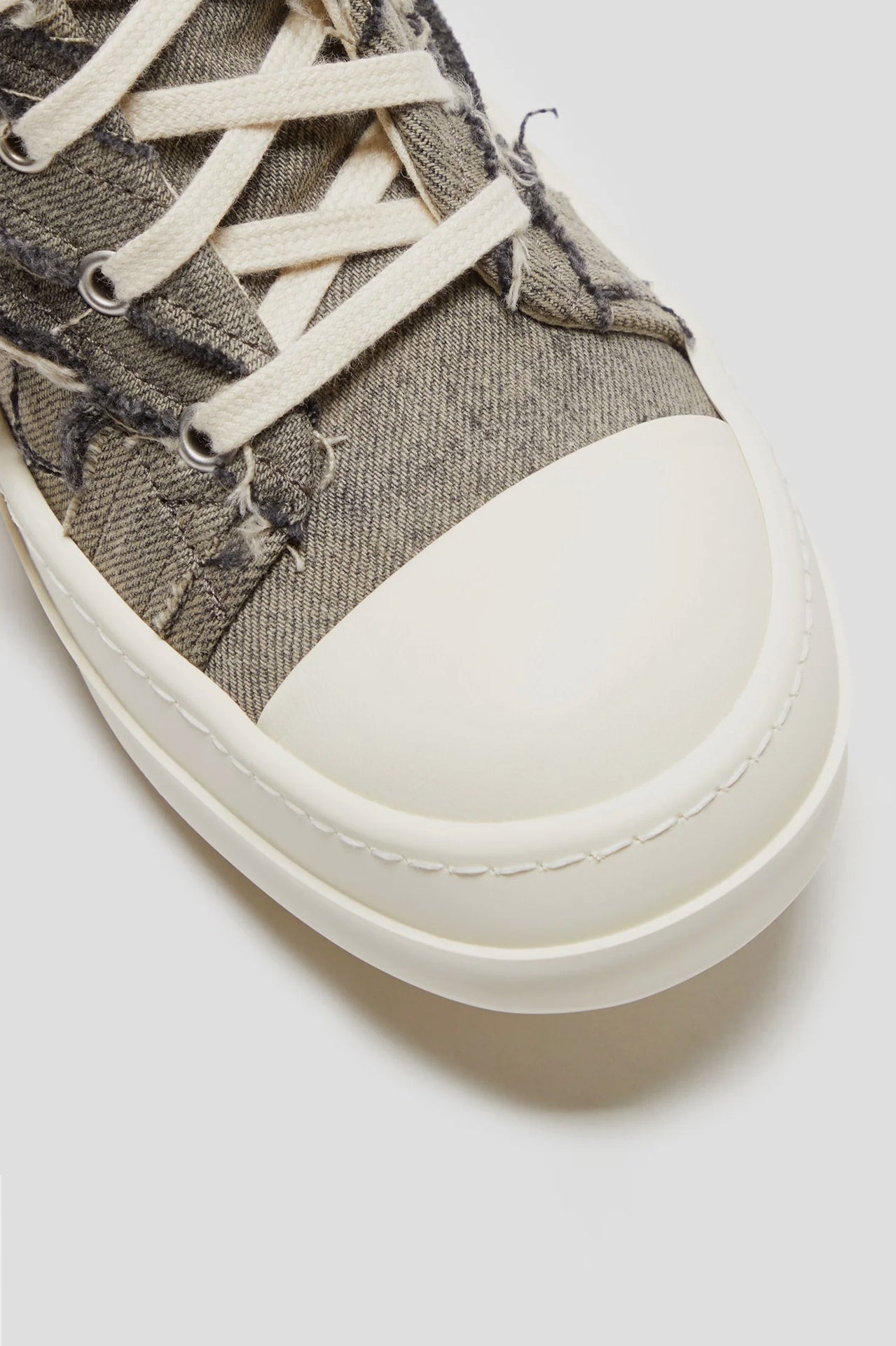 Slashed Sneaks - Mineral Pearl in Black - The Shelter