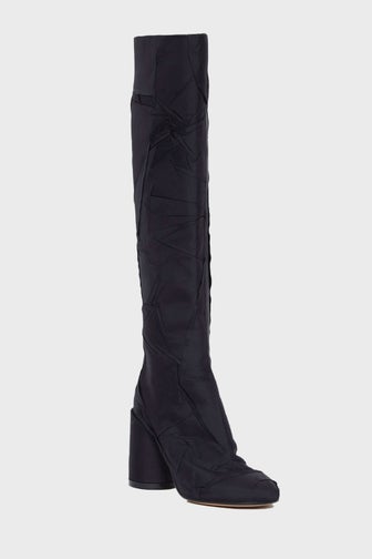 Crushed Boot - Black